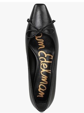 Sam Edelman Women's Rinda Leather Ballet Heels